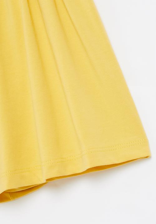 Pop Candy - Girls elasticated waistband shorts - yellow