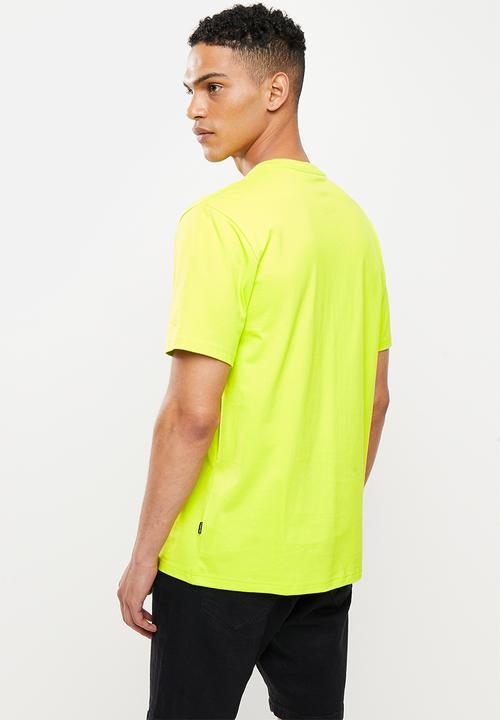 Converse - Reflective cheetah infill star chevron tee - green