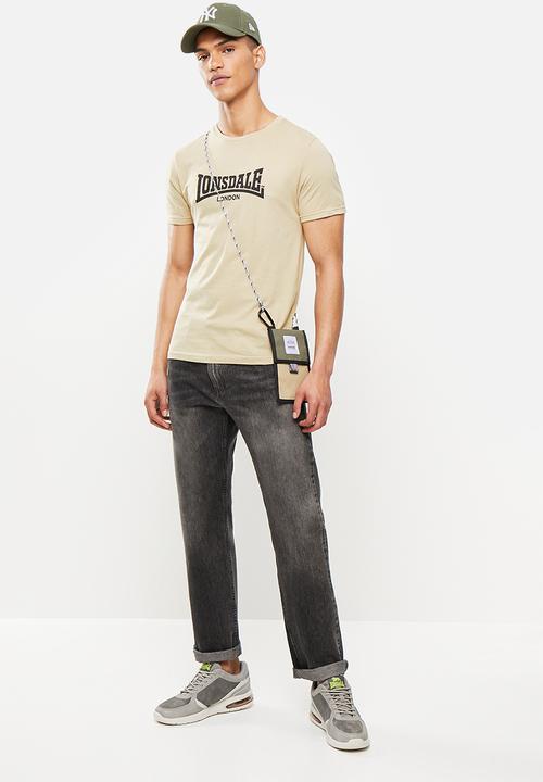 Lonsdale - Lonsdale logo tee - neutral