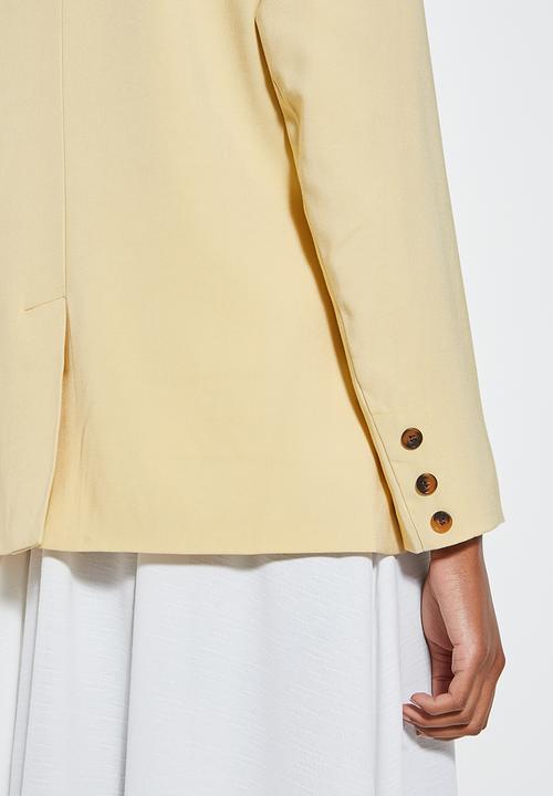 Superbalist - Longer length blazer - butter yellow