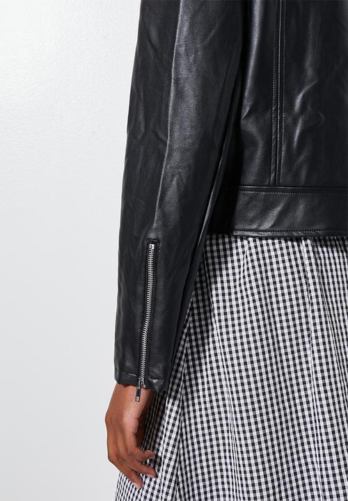 Superbalist - Biker jacket - black