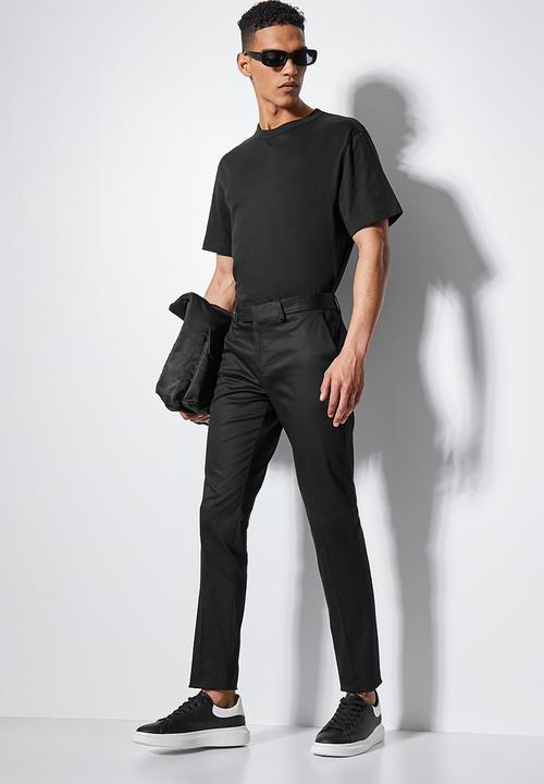 Superbalist - Fashion slim fit trouser - black
