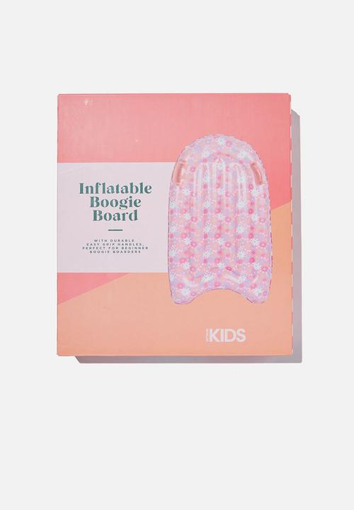 Cotton On - Inflatable boogie board - pink floral