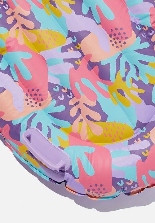 Cotton On - Inflatable boogie board - pale violet palm cove