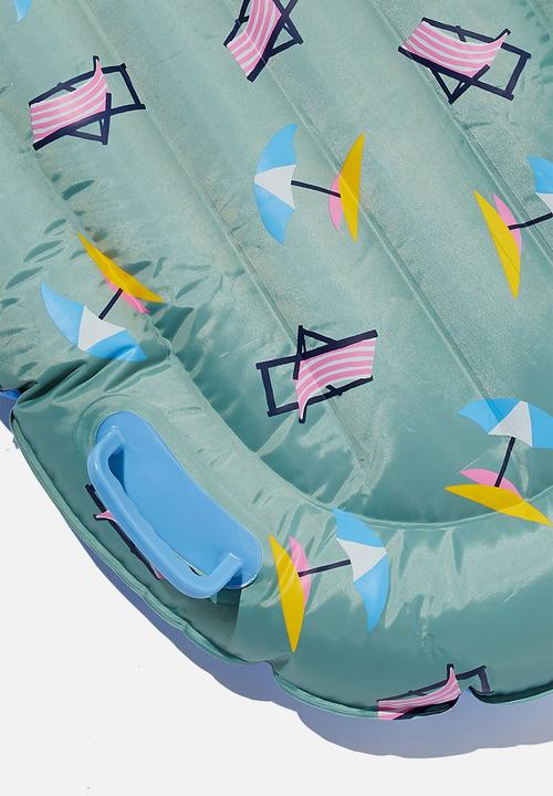 Cotton On - Inflatable boogie board - smashed avo umbrella