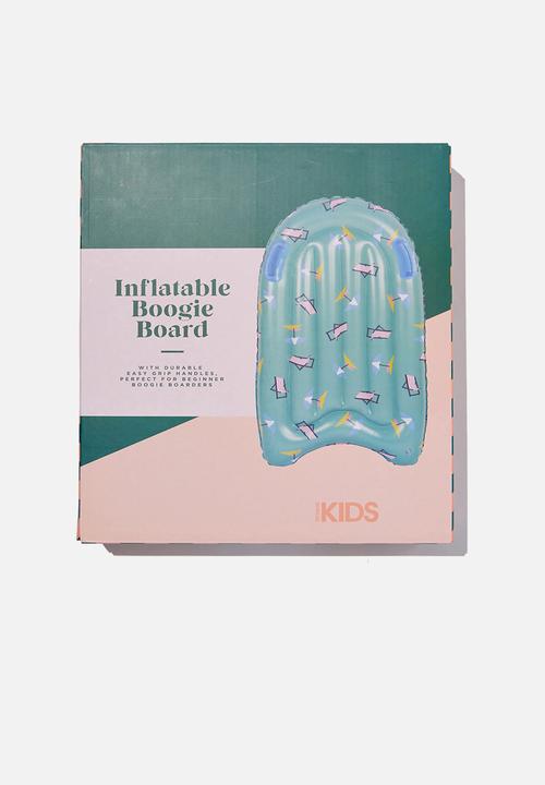 Cotton On - Inflatable boogie board - smashed avo umbrella