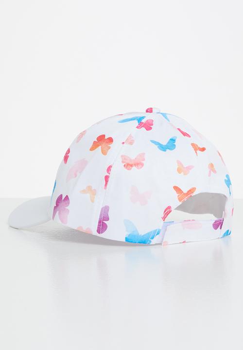 Pop Candy - Butterfly cap - pink & blue
