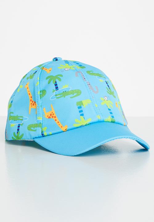 Pop Candy - Printed jungle cap - blue
