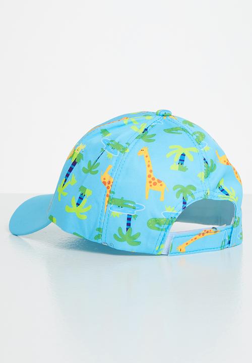 Pop Candy - Printed jungle cap - blue