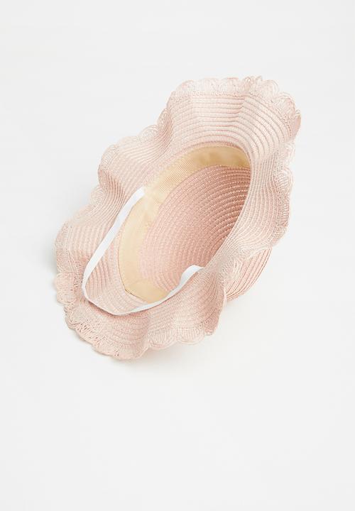 Pop Candy - Straw  hat & bag - pink