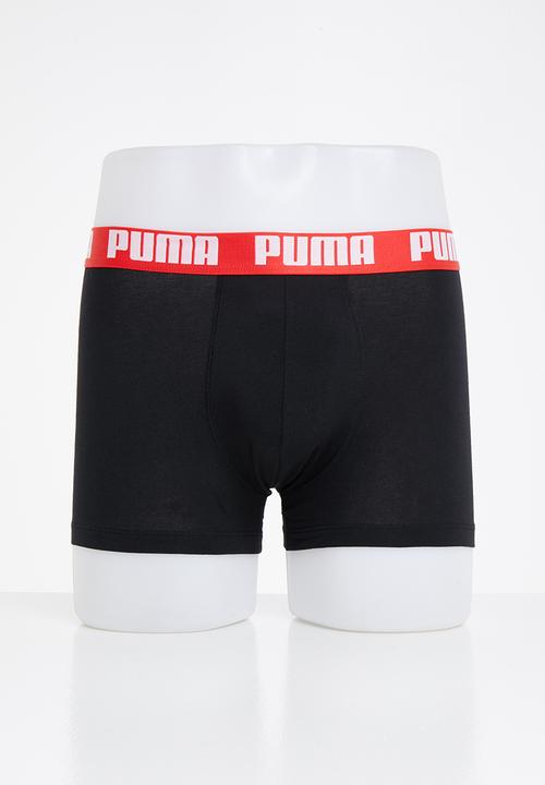 PUMA - Puma basic boxer  - red & black