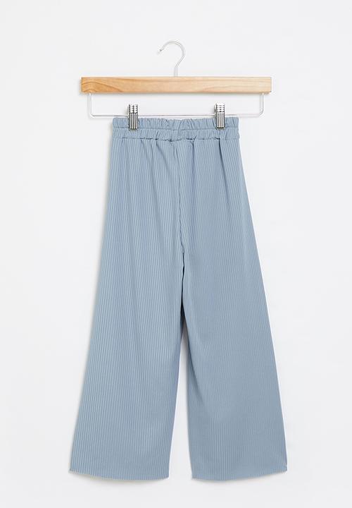 Rebel Republic - Girls wide leg pants - blue