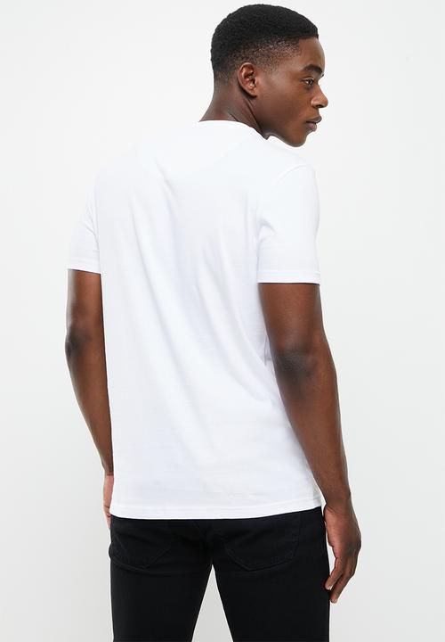 S.P.C.C - Levitt regular fit straight hem tee - optical white