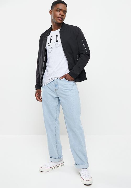 S.P.C.C - Arora regular fit straight hem tee - ice melange
