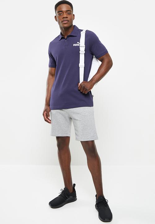 PUMA - Ess pique polo m - navy 