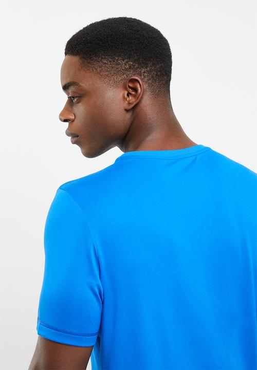 PUMA - Active big logo tee - blue 