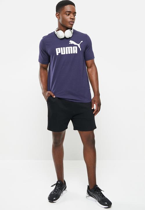 PUMA - Ess logo tee m - navy 