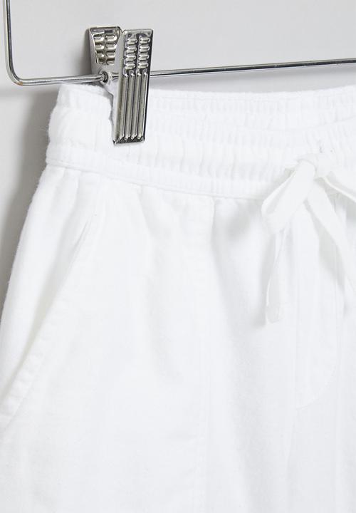POLO - Girls audrey short - white