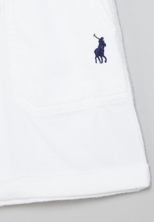 POLO - Girls audrey short - white
