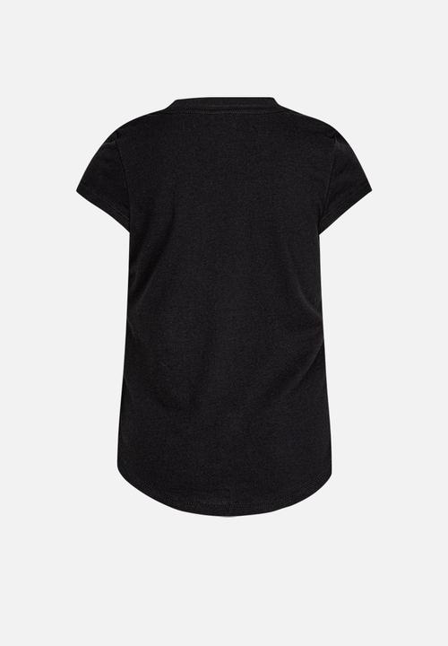 Nike - Nkg jdi swoosh split short sleeve tee - black