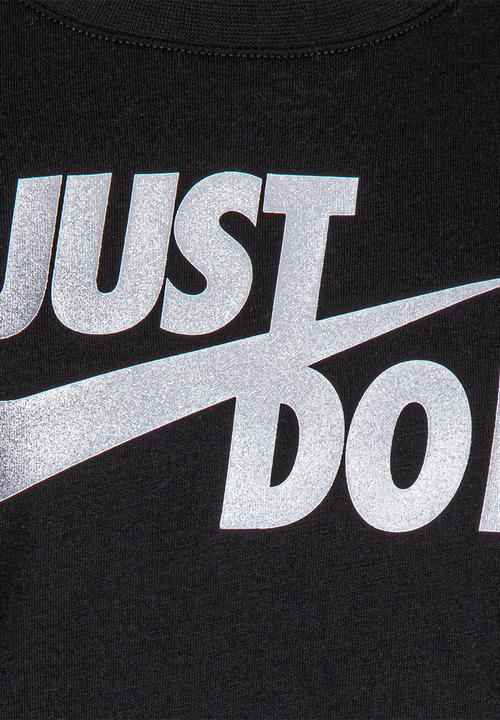 Nike - Nkg jdi swoosh split short sleeve tee - black