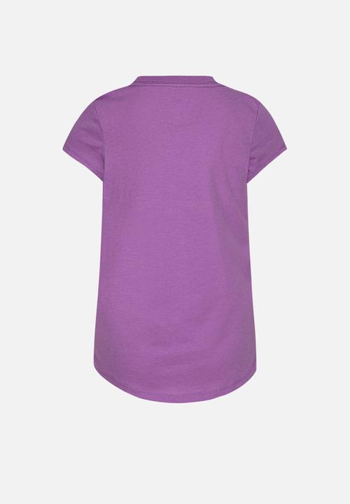 Nike - Nkg jdi swoosh split short sleeve tee - violet shock