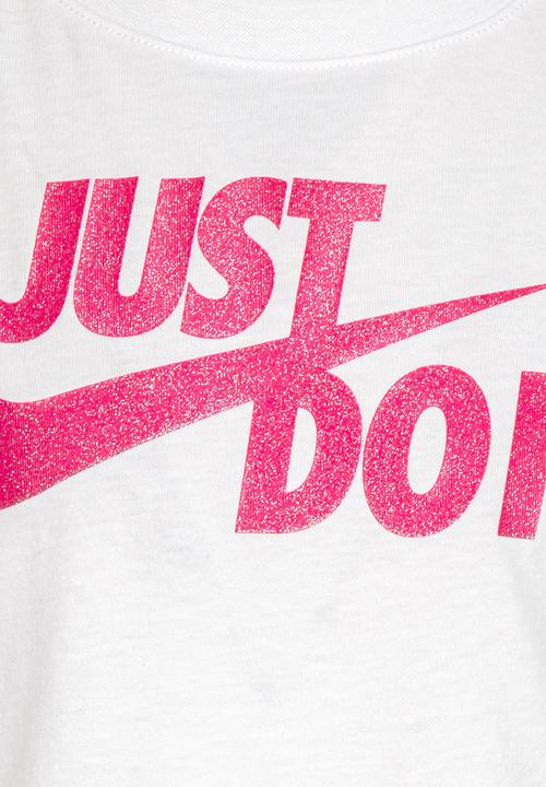 Nike - Nkg jdi swoosh split ss tee - white