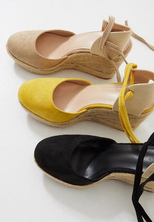 edit - Xena espadrille - yellow