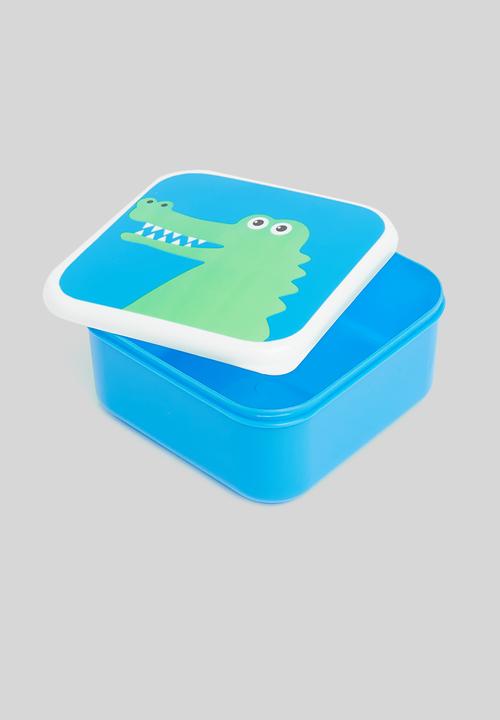 H&S - Croc lunch box - blue