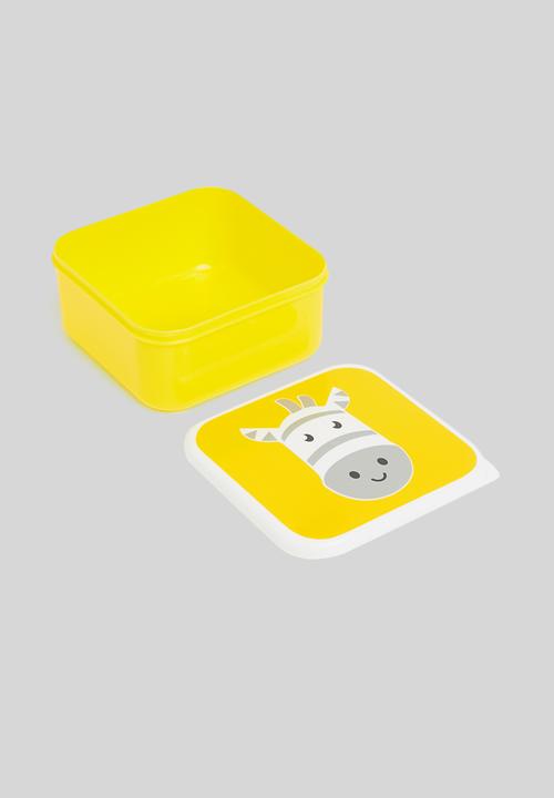 H&S - Zebra lunch box - orange