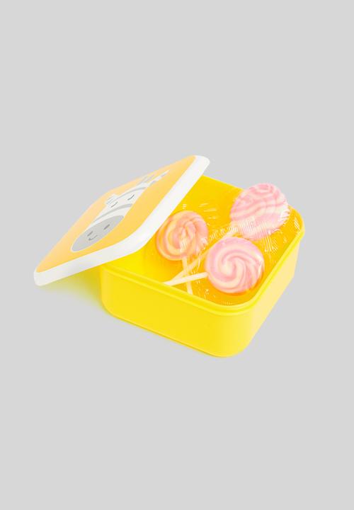 H&S - Zebra lunch box - orange