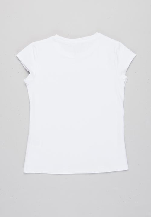 SISSY BOY - Lita fitted top - white