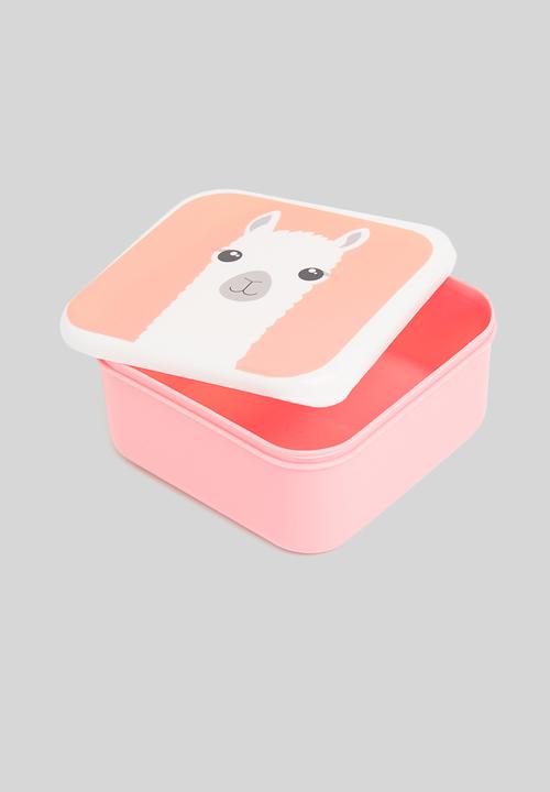 H&S - Lama lunch box - pink
