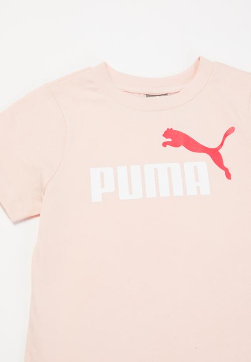 PUMA - Minicats tee & shorts set b - lotus