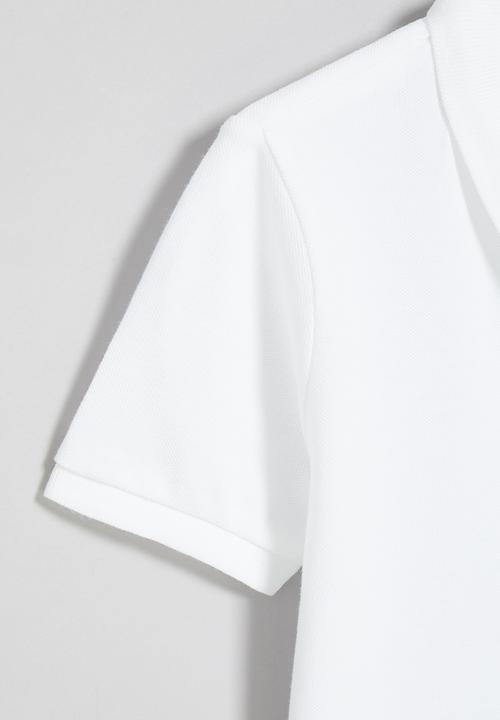 GUESS - Boys core embroieder golfer - white