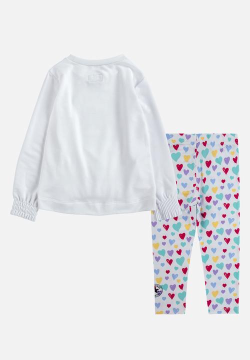 Converse - Cnvg print fill ctp legging set - multi 