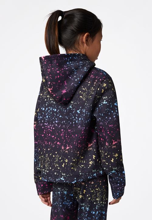 Converse - Cnvg aop cropped hoodie - multi