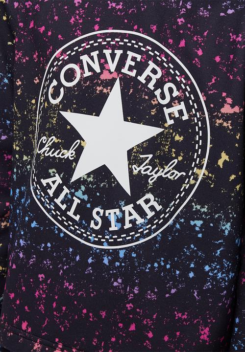 Converse - Cnvg aop cropped hoodie - multi