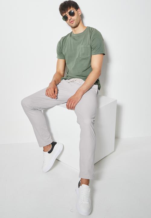 Superbalist - Deco slim pant - grey