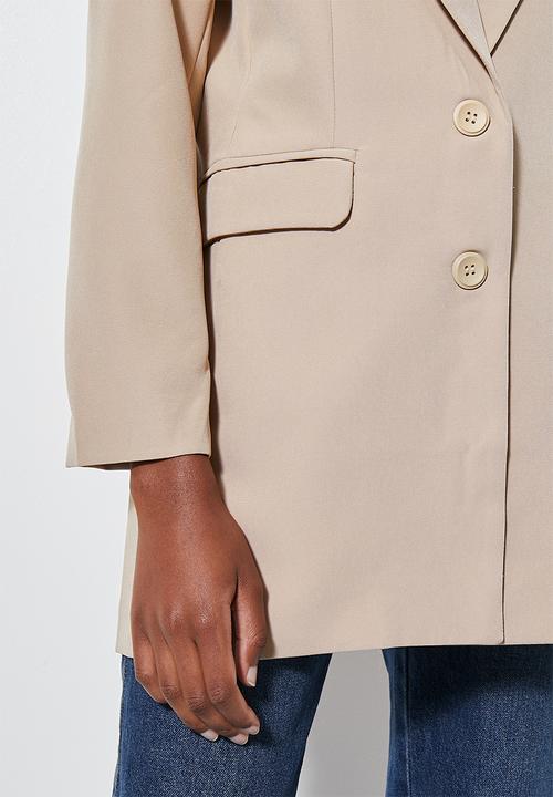 Superbalist - Longer length blazer - tan