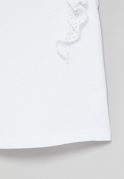Superbalist Kids - Anglaise top - white
