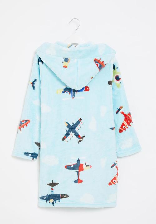 Pop Candy - Boys hooded gown - blue