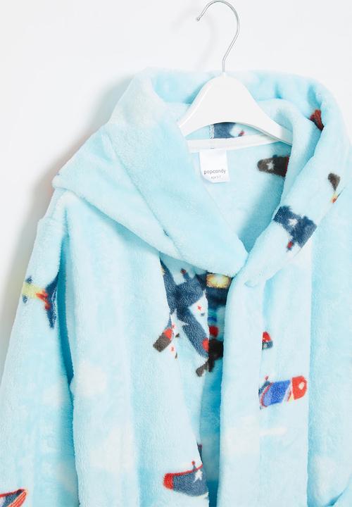 Pop Candy - Boys hooded gown - blue