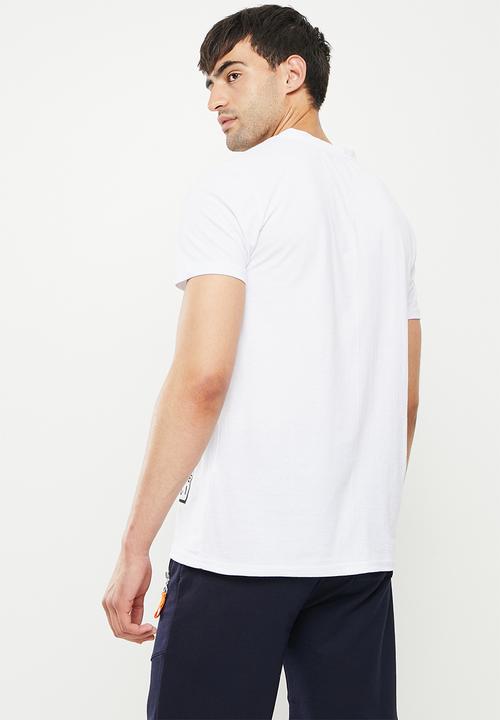 Trendyol - Multi print short sleeve tee - white