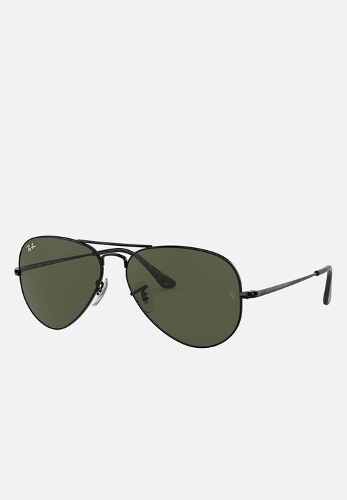 Ray-Ban - Aviator metal ii 55mm - black