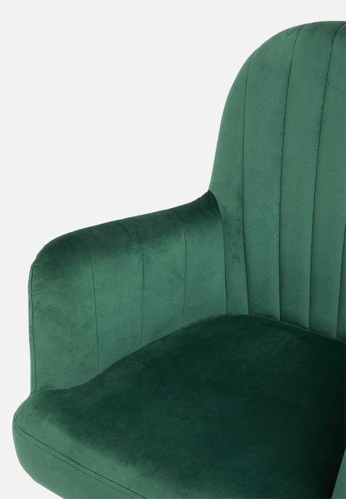 Sixth Floor - Flute office chair - green