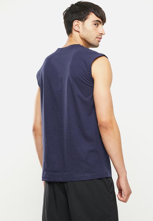 PUMA - Ess sleeveless tee - peacoat