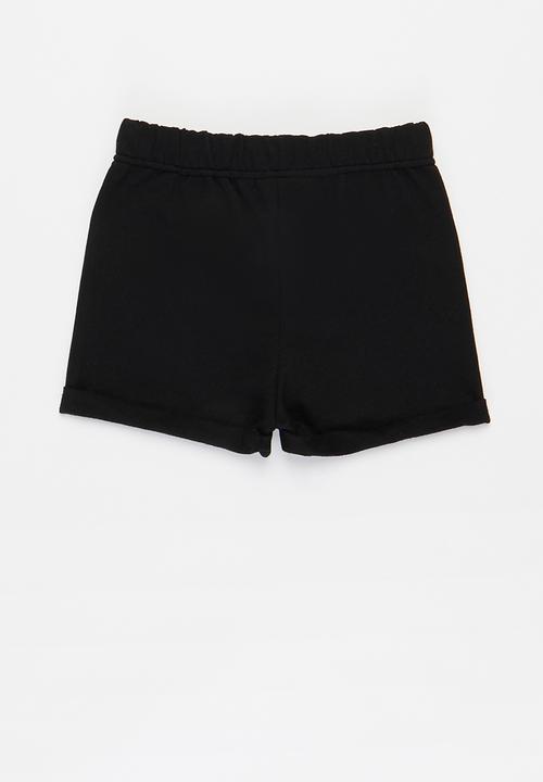 Pop Candy - Baby boys 3 pack fleece shorts - multi 
