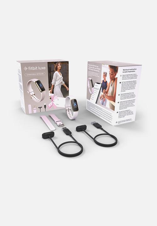 Fitbit - Luxe bundle - white