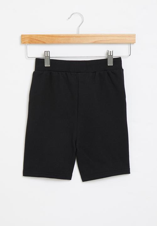 Superbalist - Nasa fleece short - black